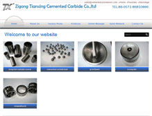Tablet Screenshot of cementedcarbidetools.com